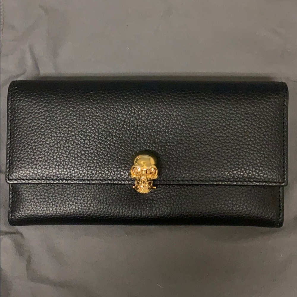 Alexander Mqueen Skull wallet